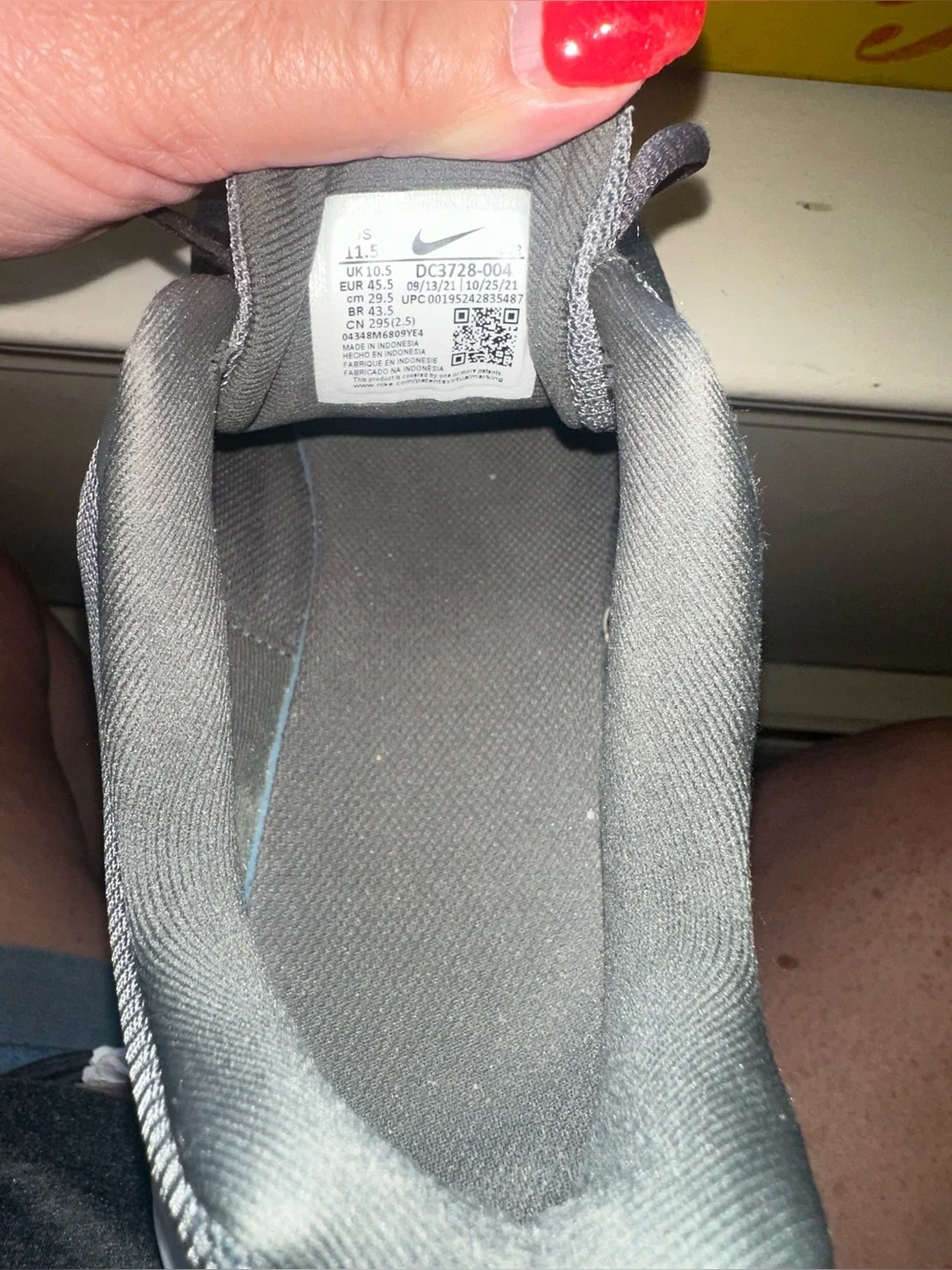Nike Revolution 6 Next Nature ‘Iron Grey’ Size 11.5 ~ New ~ No Tag or Box - Picture 8 of 9